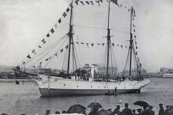 Saint-Malo (1903) - Le Franais aprs son lancement