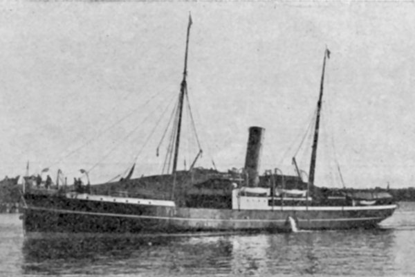 Manche (vers 1900) - Steamer Hilda