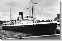 Saint-Malo (Années 50) Le SS Brittany (Ed. FLOR)